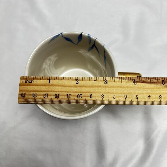 Heinen Delfts Blauw Coffee Tea Cup Mug Golden Ear Kingfisher Beautiful Fun Mug - Picture 6 of 8